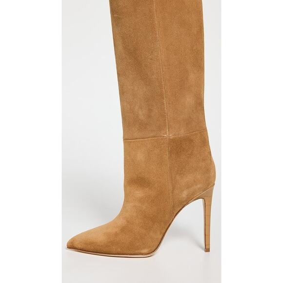 Paris Texas Stiletto Boots Caramel - 38/8 - Picture 4 of 5